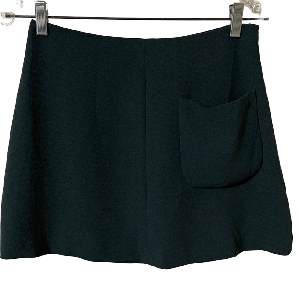 Wilfred Mini Skirt with Pocket Bluish Green Size 6 - Picture 1 of 5